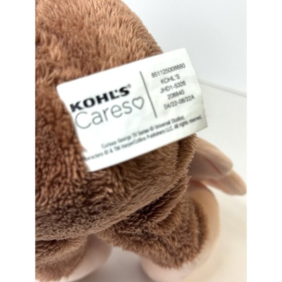 Kohl's Cares Curious George & Charlie Dog Plush Brown Monkey Gray Puppy 15" - Picture 8 of 11